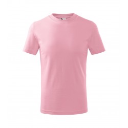 Vaikiški Marškinėliai MALFINI Basic 138 Pink 160g/m2