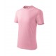 Vaikiški Marškinėliai MALFINI Basic 138 Pink 160g/m2 Vaikiški Marškinėliai MALFINI Basic 138 Pink 160g/m2