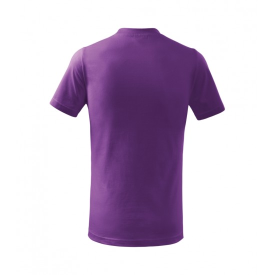 Vaikiški Marškinėliai MALFINI Basic 138 Purple 160g/m2