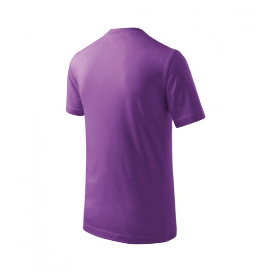 Vaikiški Marškinėliai MALFINI Basic 138 Purple 160g/m2