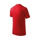 Vaikiški Marškinėliai MALFINI Basic 138 Red 160g/m2