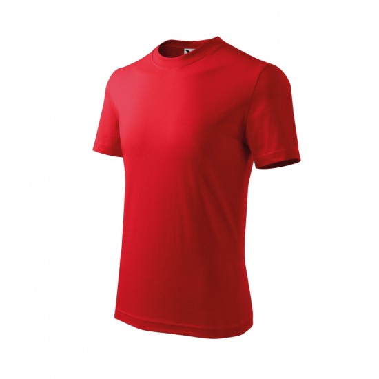 Vaikiški Marškinėliai MALFINI Basic 138 Red 160g/m2