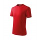 Vaikiški Marškinėliai MALFINI Basic 138 Red 160g/m2