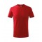 Vaikiški Marškinėliai MALFINI Basic 138 Red 160g/m2
