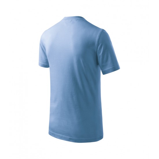 Vaikiški Marškinėliai MALFINI Basic 138 Sky blue 160g/m2 Vaikiški Marškinėliai MALFINI Basic 138 Sky blue 160g/m2