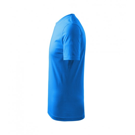 Vaikiški Marškinėliai MALFINI Basic 138 Snorkel blue 160g/m2 Vaikiški Marškinėliai MALFINI Basic 138 Snorkel blue 160g/m2