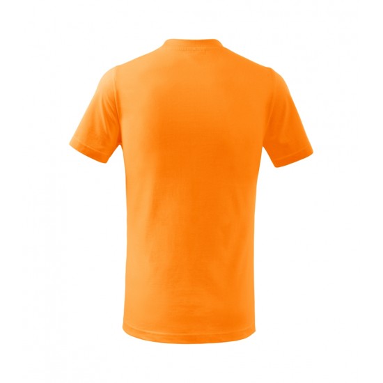 Vaikiški Marškinėliai MALFINI Basic 138 Tangerine orange 160g/m2