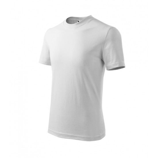 Vaikiški Marškinėliai MALFINI Basic 138 White, 160g/m2 Vaikiški Marškinėliai MALFINI Basic 138 White, 160g/m2