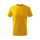 Vaikiški Marškinėliai MALFINI Basic 138 Yellow 160g/m2 Vaikiški Marškinėliai MALFINI Basic 138 Yellow 160g/m2