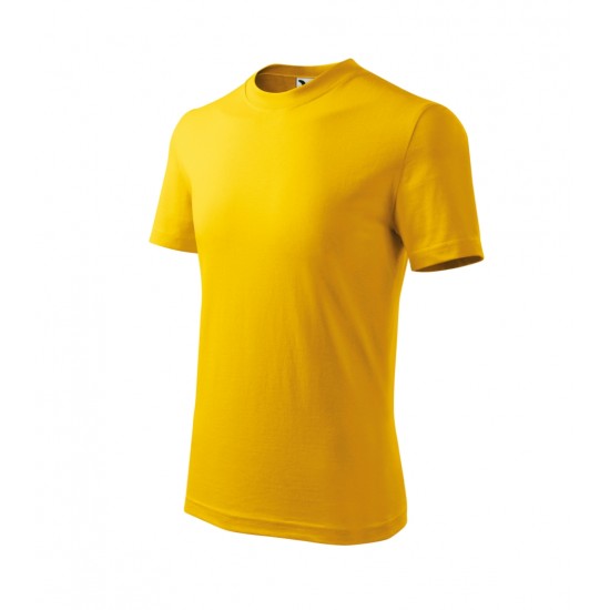 Vaikiški Marškinėliai MALFINI Basic 138 Yellow 160g/m2