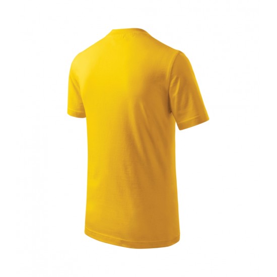 Vaikiški Marškinėliai MALFINI Classic Yellow 160 g/m²