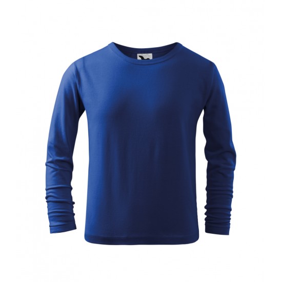 Vaikiški marškinėliai Malfini Fit-T LS 121 Royal blue Ilgoms rankovėmis