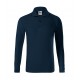 Vaikiški Marškinėliai Pique Polo Ls Navy blue Ilgom Rankovėmis 200 g/m²