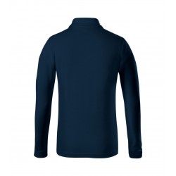 Vaikiški Marškinėliai Pique Polo Ls Navy blue Ilgom Rankovėmis 200 g/m²