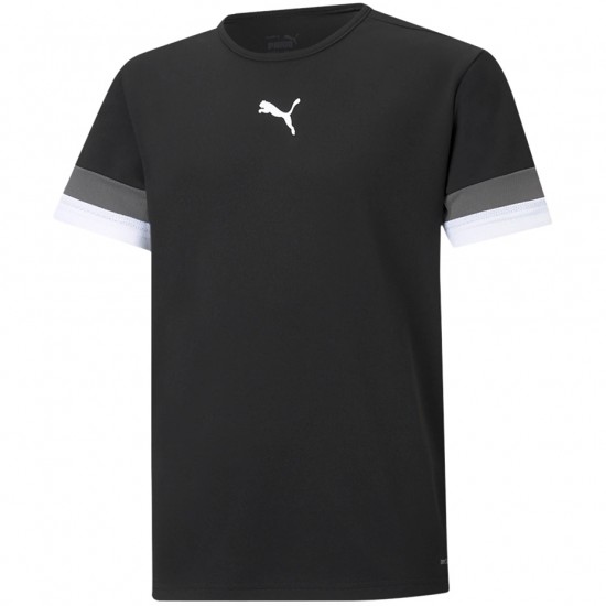 Vaikiški Marškiniai Puma TeamRISE Jersey Jr Juodas 704938 03