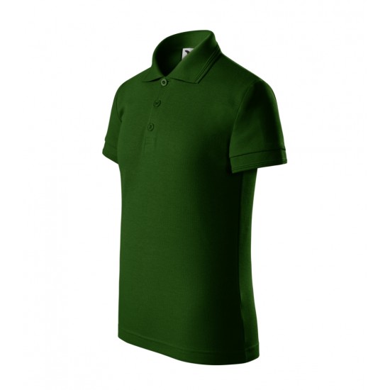 Vaikiški Polo Marškinėliai MALFINI Pique Polo, Bottle green