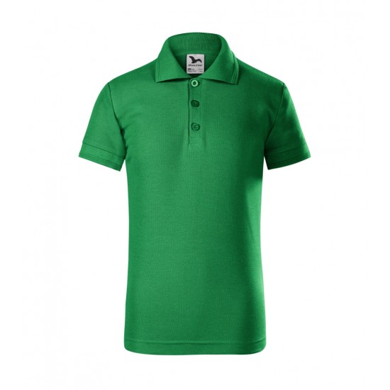 Vaikiški Polo Marškinėliai MALFINI Pique Polo, Kelly green