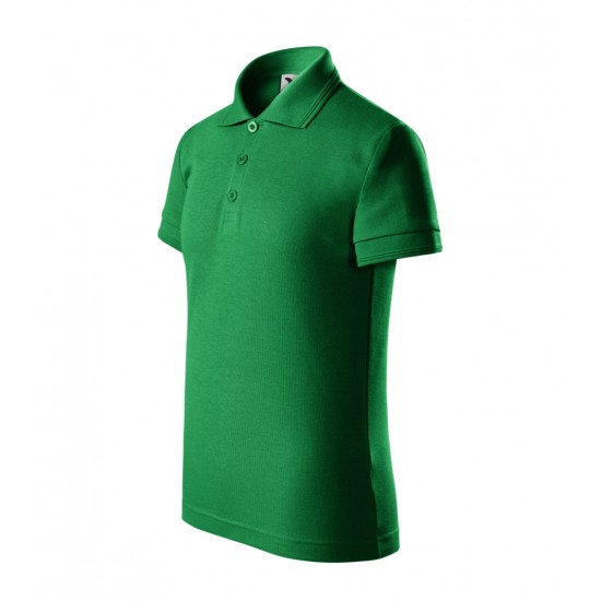 Vaikiški Polo Marškinėliai MALFINI Pique Polo, Kelly green