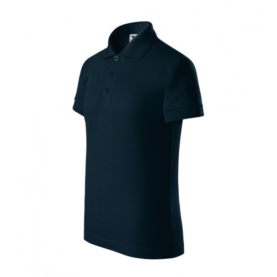 Vaikiški Polo Marškinėliai MALFINI Pique Polo, Navy blue