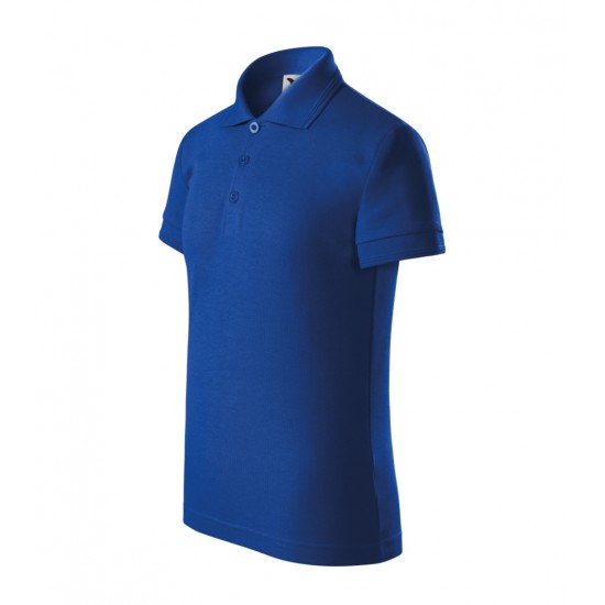 Vaikiški Polo Marškinėliai MALFINI Pique Polo, Royal blue