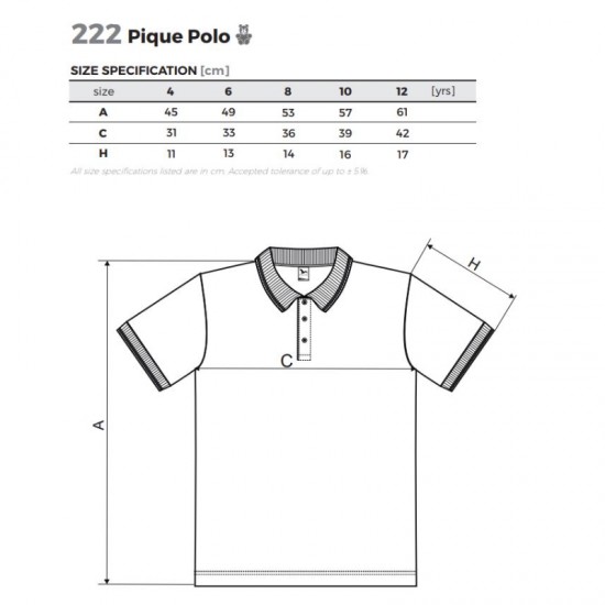 Vaikiški Polo Marškinėliai Malfini Pique Polo, Violetiniai