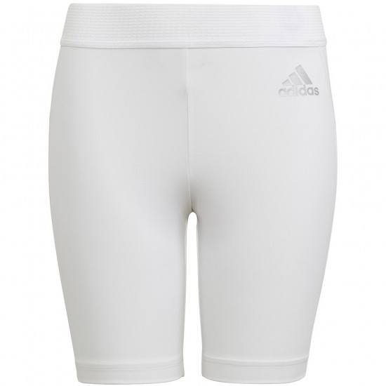 Vaikiški Šortai Adidas Tachfit Tight Balti