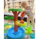 Vandens staliukas 2in1 smėlio dėžė „Happy Tree“ 8 vnt. WOOPIE
