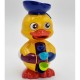 Vandens vonios žaislas „Ducky“ su besisukančiu ratuku ir perpildymo anuku WOOPIE BABY