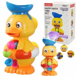 Vandens vonios žaislas „Ducky“ su besisukančiu ratuku ir perpildymo anuku WOOPIE BABY