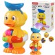 Vandens vonios žaislas „Ducky“ su besisukančiu ratuku ir perpildymo anuku WOOPIE BABY