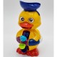 Vandens vonios žaislas „Ducky“ su besisukančiu ratuku ir perpildymo anuku WOOPIE BABY