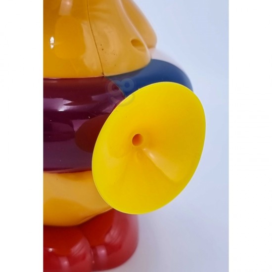 Vandens vonios žaislas „Ducky“ su besisukančiu ratuku ir perpildymo anuku WOOPIE BABY