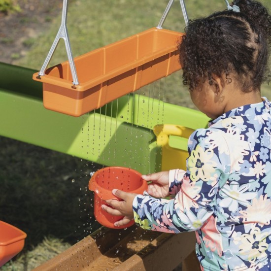 Vandens žaidimų centras su pompa ir stogeliu „Step2 Pump & Splash Shady Oasis“