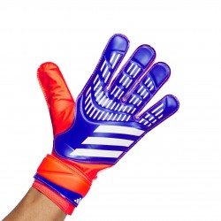 Vartininko pirštinės treniruočių  adidas Predator violetinės-oranžinės IX3870