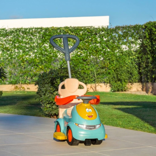 Važiuojamasis supamasis vežimėlis CASUAL PUSH N’GO daugiafunkcis 5 viename FEBER