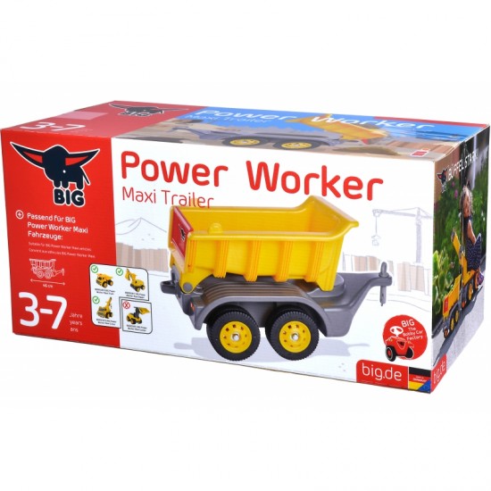Važiuojamoji priekaba „Power Worker Maxi“ judanti platforma BIG