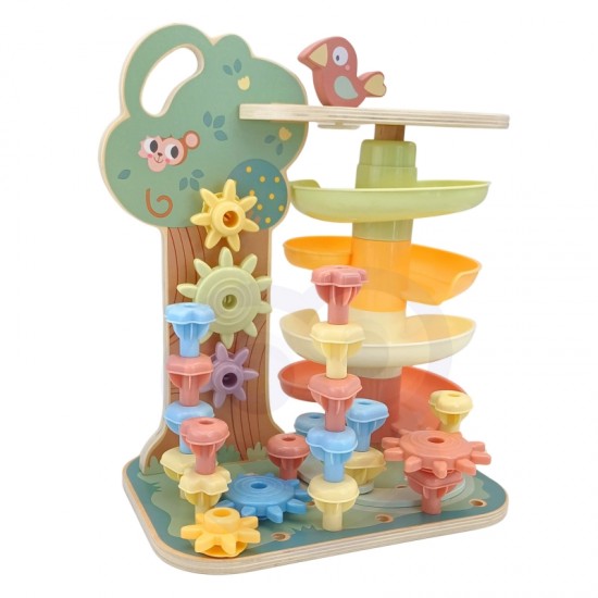 Veiklos Medis WOOPIE GREEN Montessori 4in1