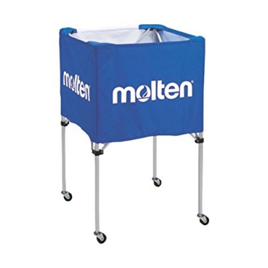 Vežimėlis kamuoliams Molten BK0012-B 64x64x50 cm mėlyna