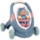 Vežimėlis SMOBY Little Walker 3in1 Kūdikių Vežimėlis + Lėlė