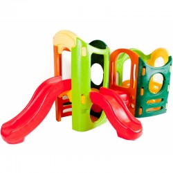 Viename žaidimų aikštelė „Monkey Grove“ su čiuožyklomis LITTLE TIKES 8