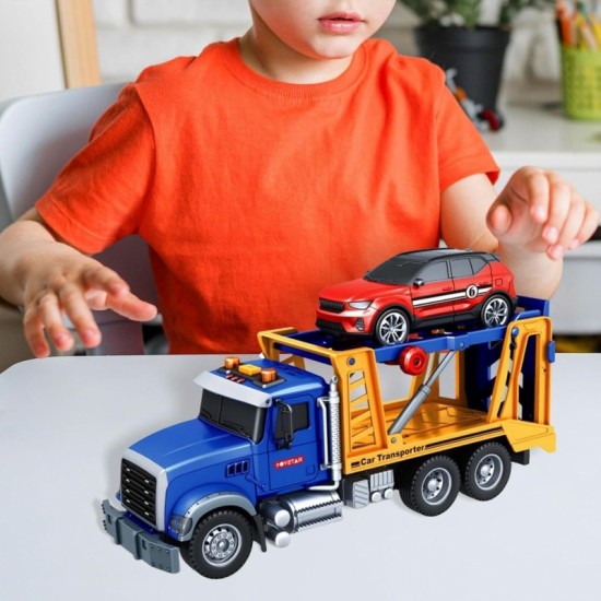 Vilkikas-transporteris su automobilio šviesomis ir garsu WOOPIE