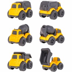 Vilkiko 4 viename rinkinys statybinėms transporto priemonėms WOOPIE