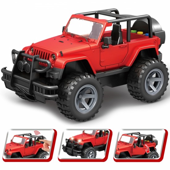 Visureigis su garsu ir šviesa WOOPIE Jeep