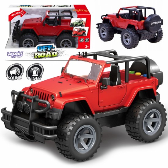 Visureigis su garsu ir šviesa WOOPIE Jeep