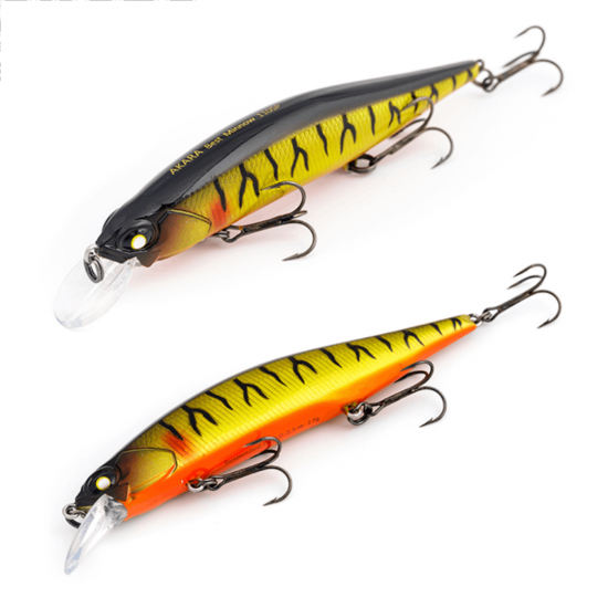 Vobleris AKARA Best Minnow BM100SP, Spalva A108, Svoris 15 g, Plūdrus Vobleris AKARA Best Minnow BM100SP, Spalva A108, Svoris 15 g, Plūdrus