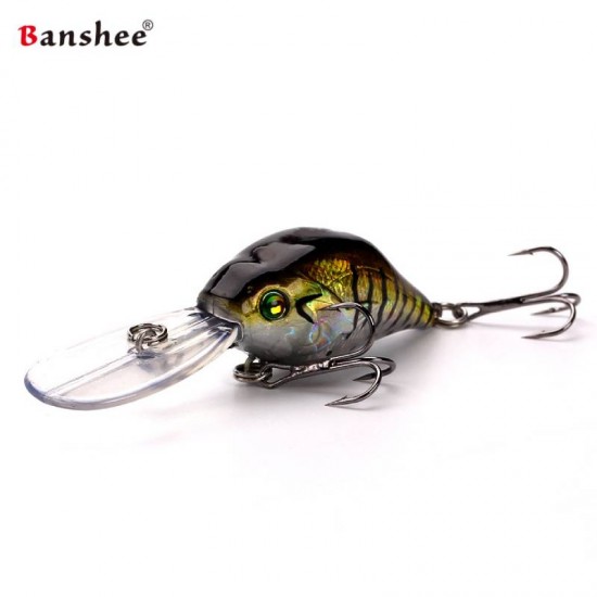 Vobleris Banshee Crankbait 50mm 10g VC07 Ayu Gill, Plūdrus