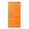 Vonios rankšluostis Malfini 903 tangerine orange 50x100cm. Medvilnė 450 g.m2