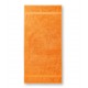 Vonios rankšluostis Malfini 903 tangerine orange 50x100cm. Medvilnė 450 g.m2