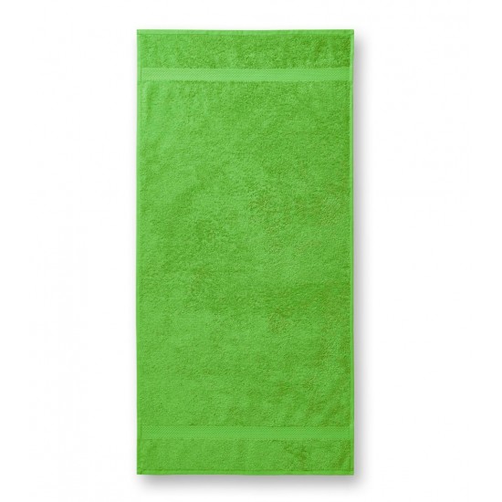 Vonios rankšluostis Malfini 905 apple green 70x140cm. Medvilnė 450 g.m2