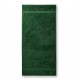 Vonios rankšluostis Malfini 905 bottle green 70x140cm. Medvilnė 450 g.m2